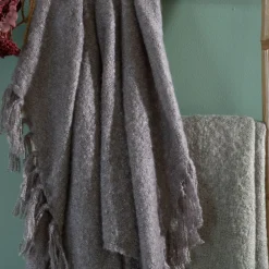 Becquet Plaid à franges - 240 g/m²< Rideau Et Déco Textile|Plaid