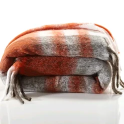 Becquet Plaid et couverture à carreaux ultradoux et duveteux - Tempéré - 360 g/m²< Couverture|Couverture