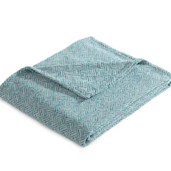 Becquet Plaid et jetés tissés bicolores< Jeté De Canapé, Jeté De Fauteuil|Les Matières