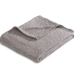 Becquet Plaid et jetés tissés bicolores< Jeté De Canapé, Jeté De Fauteuil|Les Matières