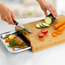 Becquet Planche à découper avec plateau récupérateur< Idées Cuisine|Idées Cuisine