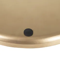 Becquet Plateau rond métal motifs fantaisie - CRÉATION< Décoration|Art De La Table