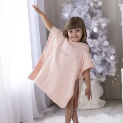 Becquet Poncho enfant personnalisable en gaze de coton – CRÉATION<Enfant Univers Des Tout-Petits|Serviette De Bain Personnalisée, Peignoir Personnalisé