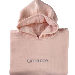 Becquet Poncho enfant personnalisable en gaze de coton – CRÉATION<Enfant Univers Des Tout-Petits|Serviette De Bain Personnalisée, Peignoir Personnalisé