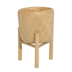 Becquet Porte-plante en bambou< Vase, Cache-Pot|Décoration