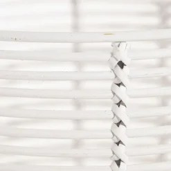 Becquet Porte-plante en métal et rotin peints< Vase, Cache-Pot|Décoration