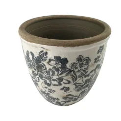 Becquet Pots émaillés à fleurs< Vase, Cache-Pot|Décoration