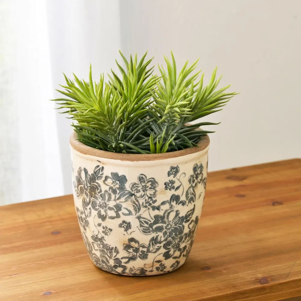 Becquet Pots émaillés à fleurs< Vase, Cache-Pot|Décoration