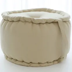 Becquet Pouf rond uni moelleux<Enfant Univers Des Garçons|Décoration Enfant, Tapis Enfant