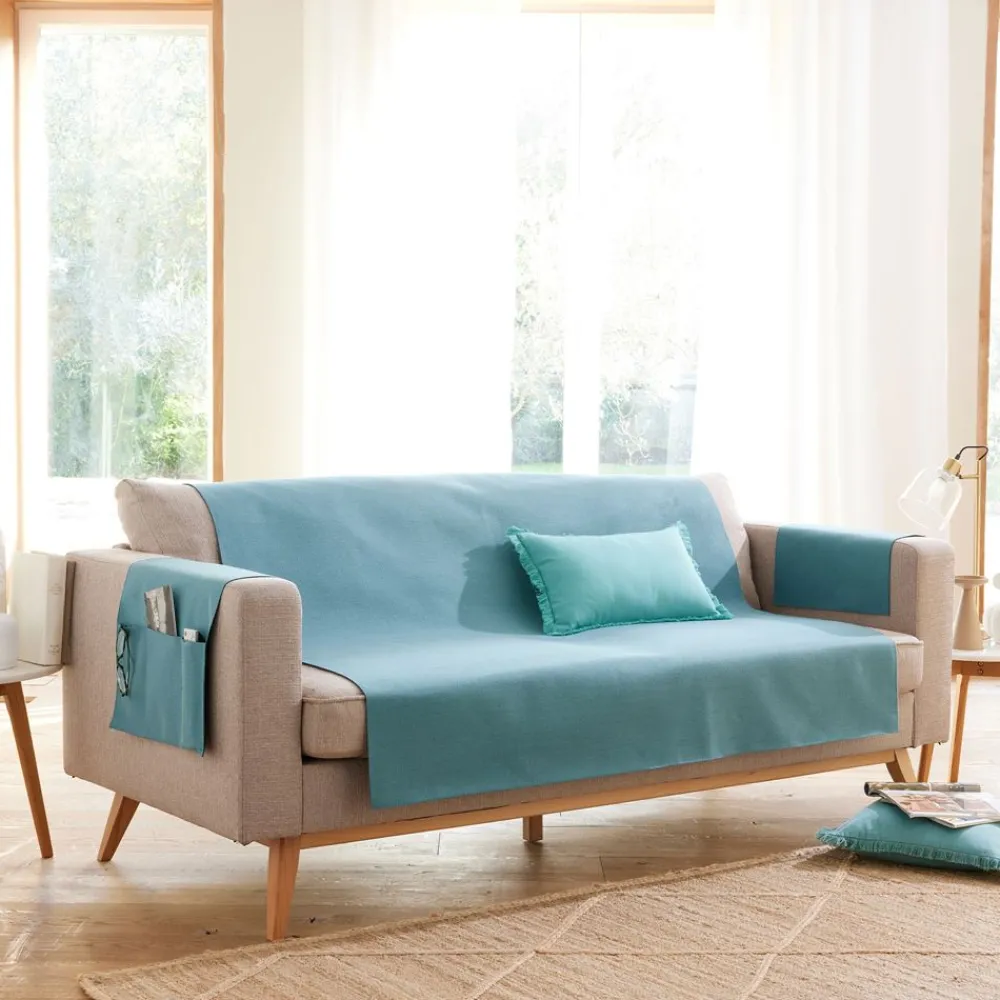 Becquet Protection universelle pour fauteuil et canapé - CRÉATION< Rideau Et Déco Textile|Jeté De Canapé, Jeté De Fauteuil
