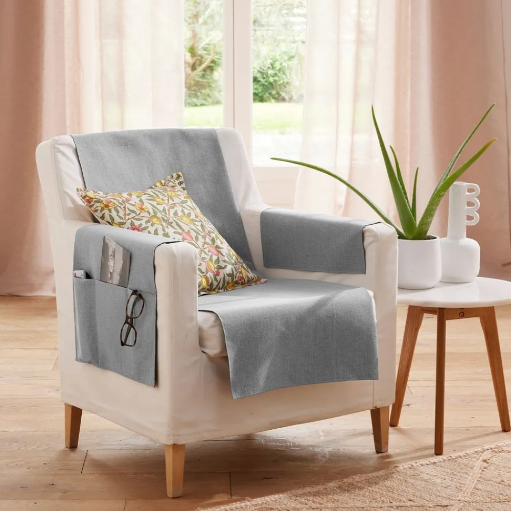 Becquet Protection universelle pour fauteuil et canapé - CRÉATION< Rideau Et Déco Textile|Jeté De Canapé, Jeté De Fauteuil