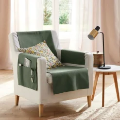 Becquet Protection universelle pour fauteuil et canapé - CRÉATION< Rideau Et Déco Textile|Jeté De Canapé, Jeté De Fauteuil