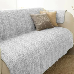 Becquet Protège-fauteuil et canapé universels tissage chiné< Rideau Et Déco Textile|Jeté De Canapé, Jeté De Fauteuil