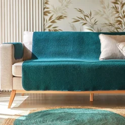 Becquet Protège-fauteuil et canapé universels - bouclette Sherpa< Rideau Et Déco Textile|Décoration Textile Unie