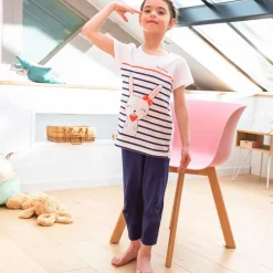 Becquet Pyjama corsaire enfant motif lapin - MON P'TIT DODO®<Enfant Univers Des Filles|Pyjama Enfant
