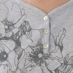 Becquet Pyjama femme à fleurs - DODO HOMEWEAR®<Femme Pyjama Femme|Les Matières