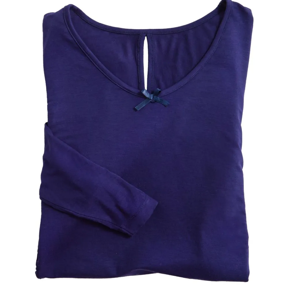 Becquet Pyjama femme imprimé végétal - CRÉATION<Femme Pyjama Femme|Pyjama, Liquette, Nuisette