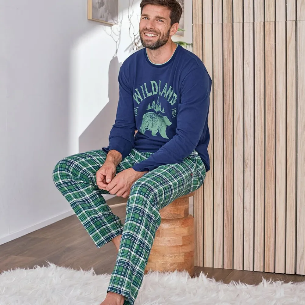 Becquet Pyjama homme à carreaux - CRÉATION<Homme Pyjama Homme|Pyjama, Liquette, Nuisette