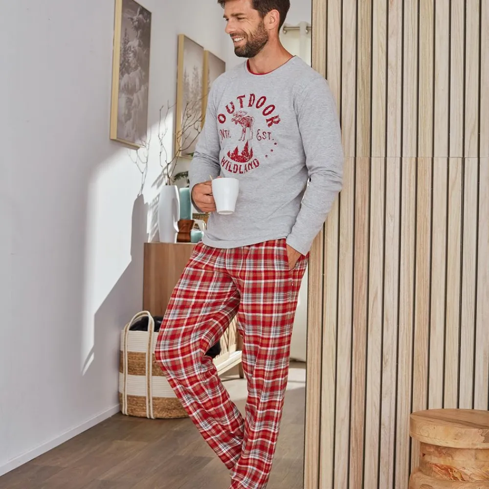 Becquet Pyjama homme à carreaux - CRÉATION<Homme Pyjama Homme|Pyjama, Liquette, Nuisette