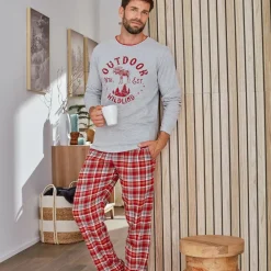 Becquet Pyjama homme à carreaux - CRÉATION<Homme Pyjama Homme|Pyjama, Liquette, Nuisette