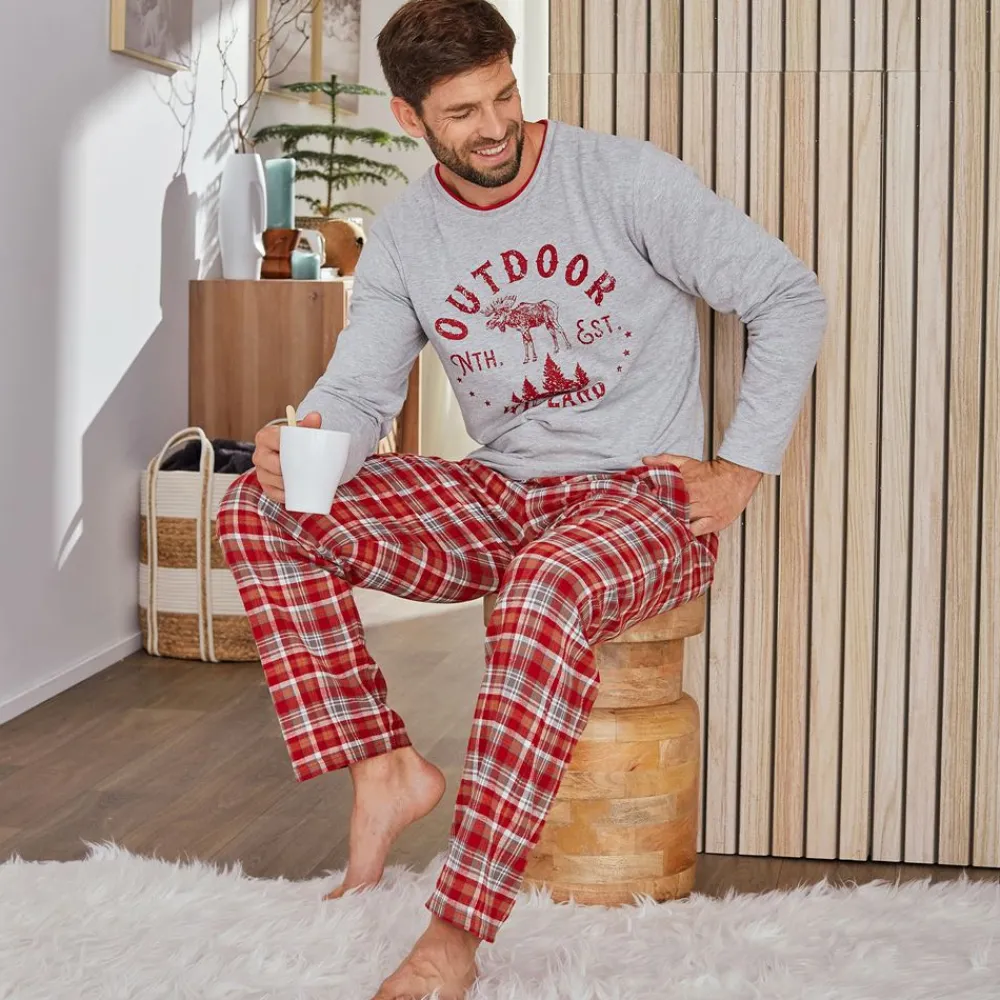 Becquet Pyjama homme à carreaux - CRÉATION<Homme Pyjama Homme|Pyjama, Liquette, Nuisette