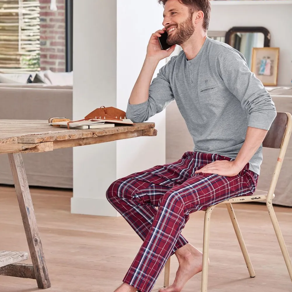 Becquet Pyjama homme à carreaux - DODO HOMEWEAR®<Homme Pyjama Homme|Pyjama, Liquette, Nuisette