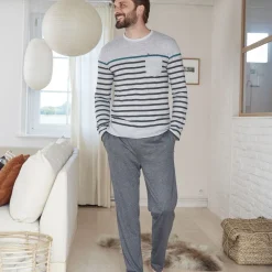 Becquet Pyjama homme à rayures<Homme Pyjama Homme|Pyjama, Liquette, Nuisette