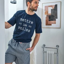 Becquet Pyjama homme motif marin - DODO HOMEWEAR®<Homme Pyjama Homme|Les Matières