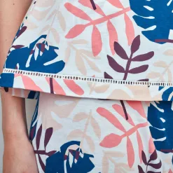 Becquet Pyjama motif tropical<Femme Pyjama Femme|Pyjama, Liquette, Nuisette