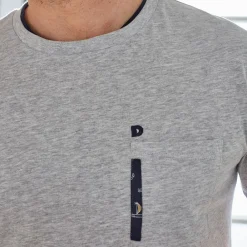 Becquet Pyjama short homme micromotifs marins - DODO HOMEWEAR<Homme Pyjama Homme|Les Matières