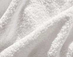 Becquet Rideau bouclette façon peau de mouton< Rideau Et Déco Textile|Décoration Textile Unie