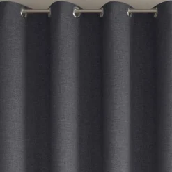 Becquet Rideau et métrage occultants thermiques natté chambray- dos couleur< Décoration Textile Unie|Rideau Occultant Lumière, Rideau Occultant Thermique