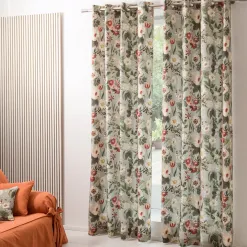 Becquet Rideau motif herbier< Rideau Et Déco Textile|Rideau