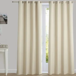 Becquet Rideau occultant aspect natté< Rideau Et Déco Textile|Décoration Textile Unie