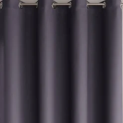 Becquet Rideau occultant lumière satiné double face couleur< Rideau Et Déco Textile|Décoration Textile Unie