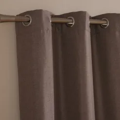 Becquet Rideau occultant natté chambray et dos polaire< Rideau Et Déco Textile|Rideau