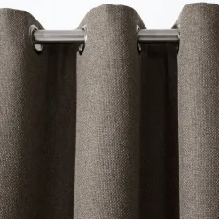 Becquet Rideau occultant phonique natté effet brut - dos polaire< Rideau Et Déco Textile|Décoration Textile Unie