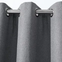 Becquet Rideau occultant phonique natté effet brut - dos polaire< Rideau Et Déco Textile|Décoration Textile Unie