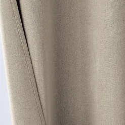 Becquet Rideau occultant thermique toucher tissu double face< Rideau Et Déco Textile|Décoration Textile Unie