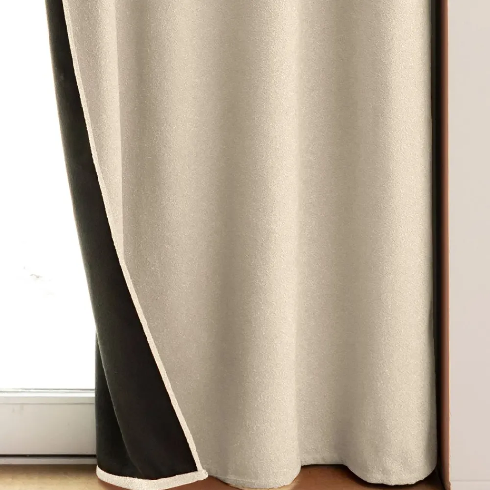 Becquet Rideau occultant thermique et phonique bouclette< Rideau Et Déco Textile|Rideau Occultant Lumière, Rideau Occultant Thermique
