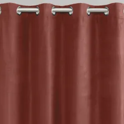 Becquet Rideau occultant thermique suédine - dos polaire< Rideau Et Déco Textile|Décoration Textile Unie