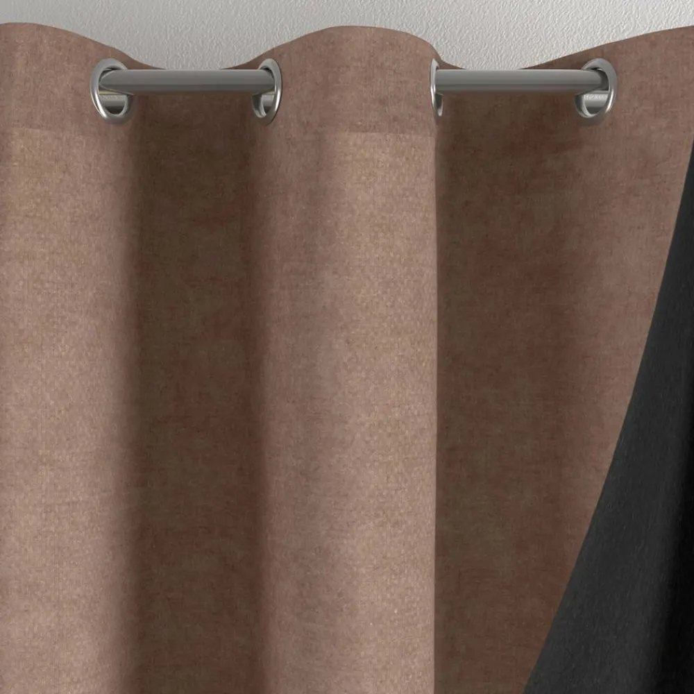 Becquet Rideau occultant velours thermique et phonique dos polaire< Décoration Textile Unie|Rideau Occultant Lumière, Rideau Occultant Thermique