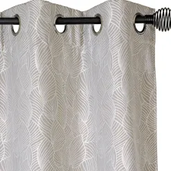 Becquet Rideau thermique brodé< Rideau Et Déco Textile|Rideau