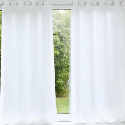 Becquet Rideau uni lin lavé qualité lourde< Rideau Et Déco Textile|Décoration Textile Unie