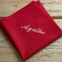 Becquet Serviette de table personnalisable - Lauréat< Serviette De Table|Nappe Unie