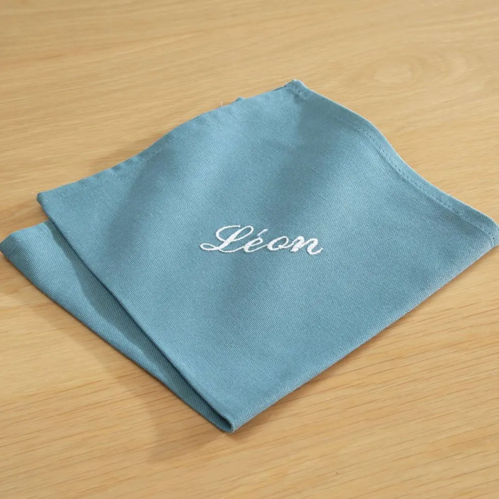 Becquet Serviette de table personnalisable - Lauréat< Serviette De Table|Nappe Unie