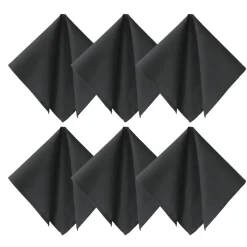 Becquet Serviettes de table coton uni Lauréat - Lot de 6< Serviette De Table|Nappe Unie