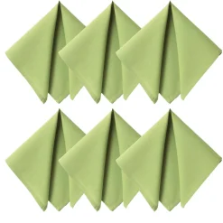 Becquet Serviettes de table coton uni Lauréat - Lot de 6< Serviette De Table|Nappe Unie