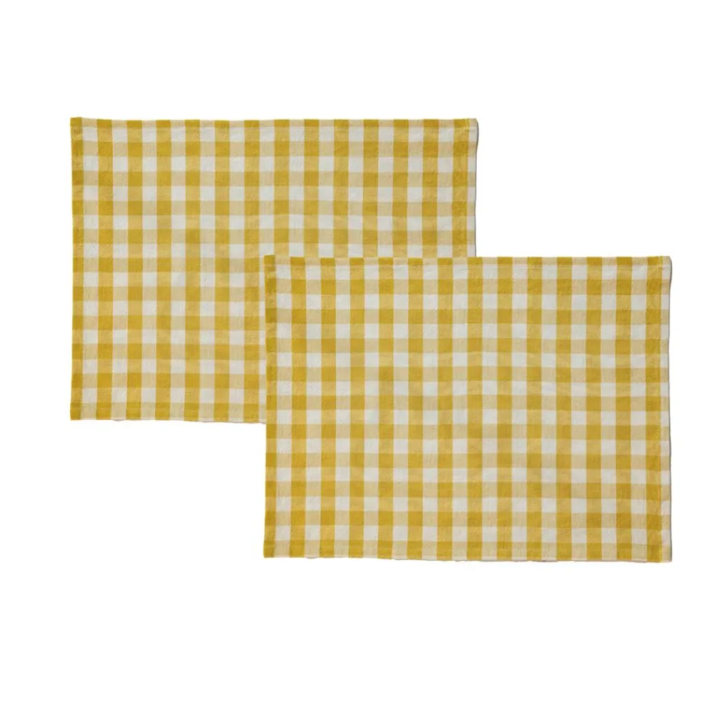Becquet Set de table vichy - CRÉATION - Lot de 2 ou de 4< Set De Table, Chemin De Table