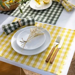 Becquet Set de table vichy - CRÉATION - Lot de 2 ou de 4< Set De Table, Chemin De Table